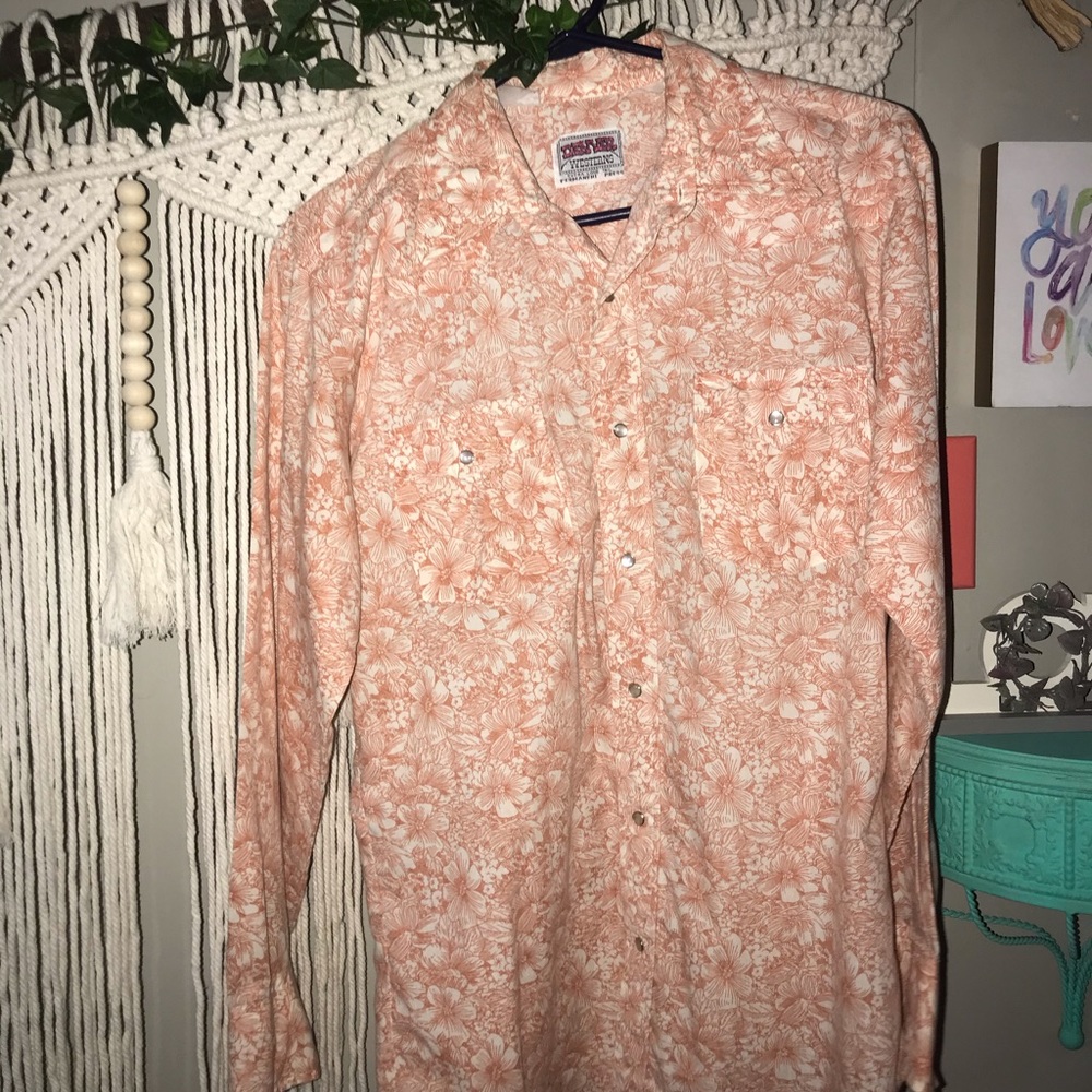 Dress shirt floral